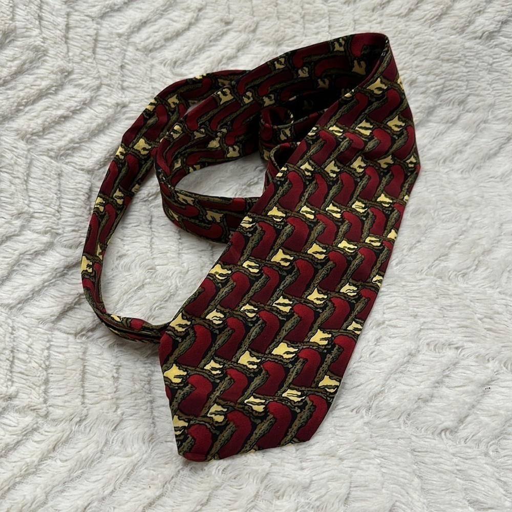 Jerry Garcia Collectors Edition 100% Silk Tie- J. Garcia Vintage 90’s Abstract